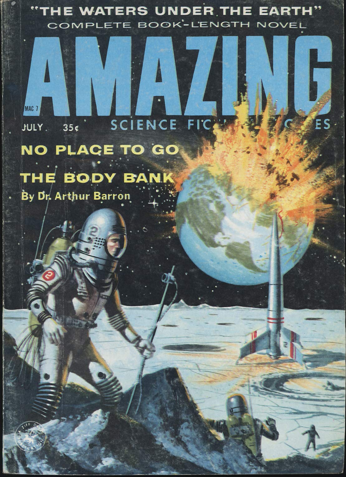 The Magazine of Fantasy and Science Fiction July 1958. (Paperback)