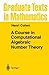 A Course in Computational Algebraic Number Theory (Graduate Texts in Mathematics) by Henri Cohen (2000-08-01)