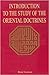 Introduction to the study of the Hindu doctrines,