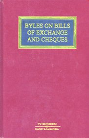 Byles on Bills of Exchange and Cheques (Hardcover)