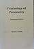 Psychology of Personality by David C. Funder
