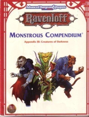 Ravenloft: No 3 (Monsters compendium) by TSR Inc (1994-10-06)