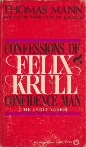 Confessions of Felix Krull Confidence Man