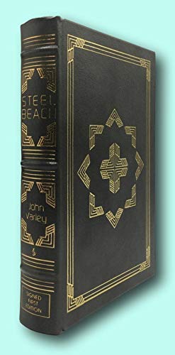 Rare John Varley / EASTON PRESS STEEL BEACH Signed 1st Edition 1992