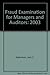 Fraud Examination for Managers and Auditors by Jack C. Robertson