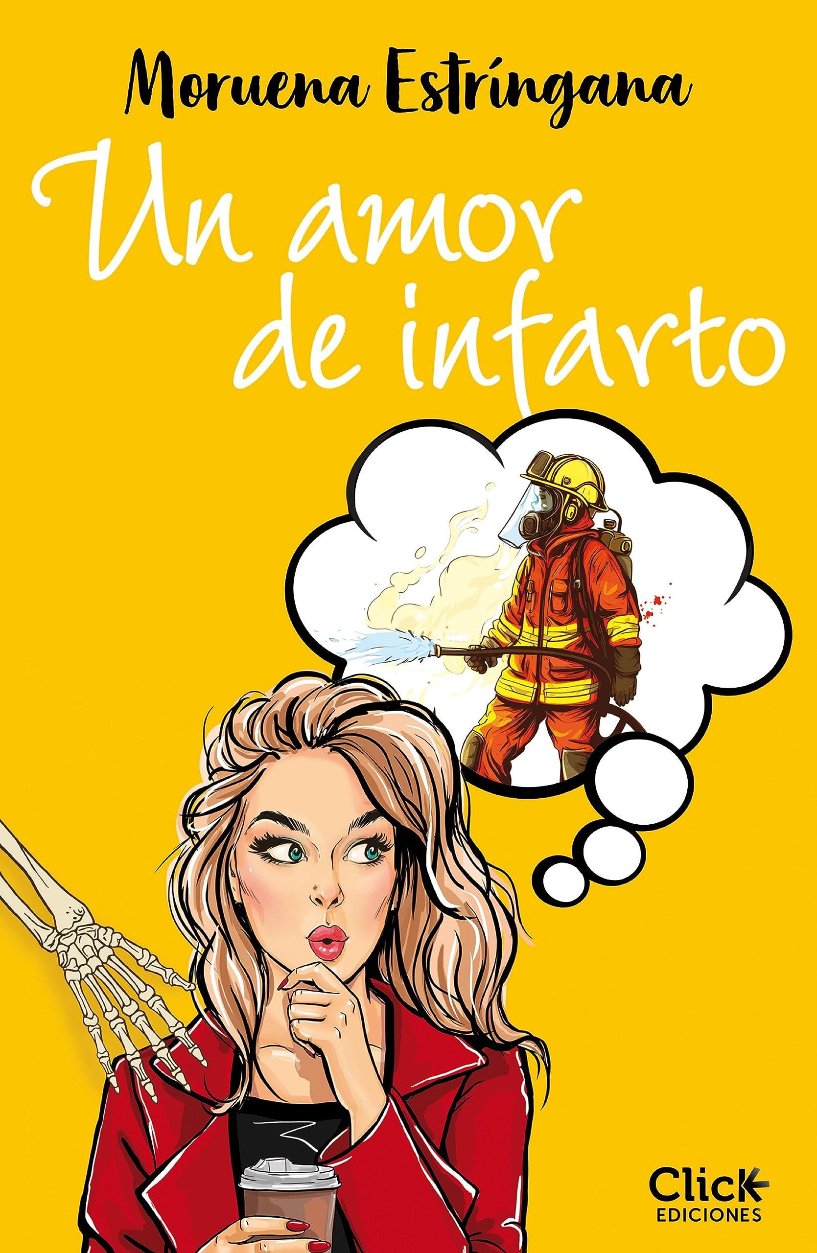 Portada de Un amor de infarto, de Moruena Estríngana