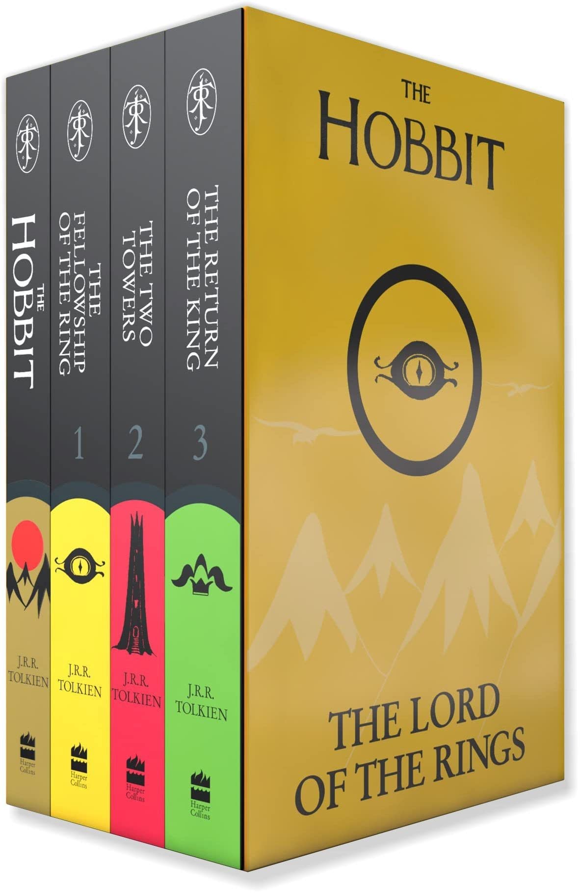 J.R.R. Tolkien 4-Book Boxed Set: The Hobbit and The Lord of the Rings