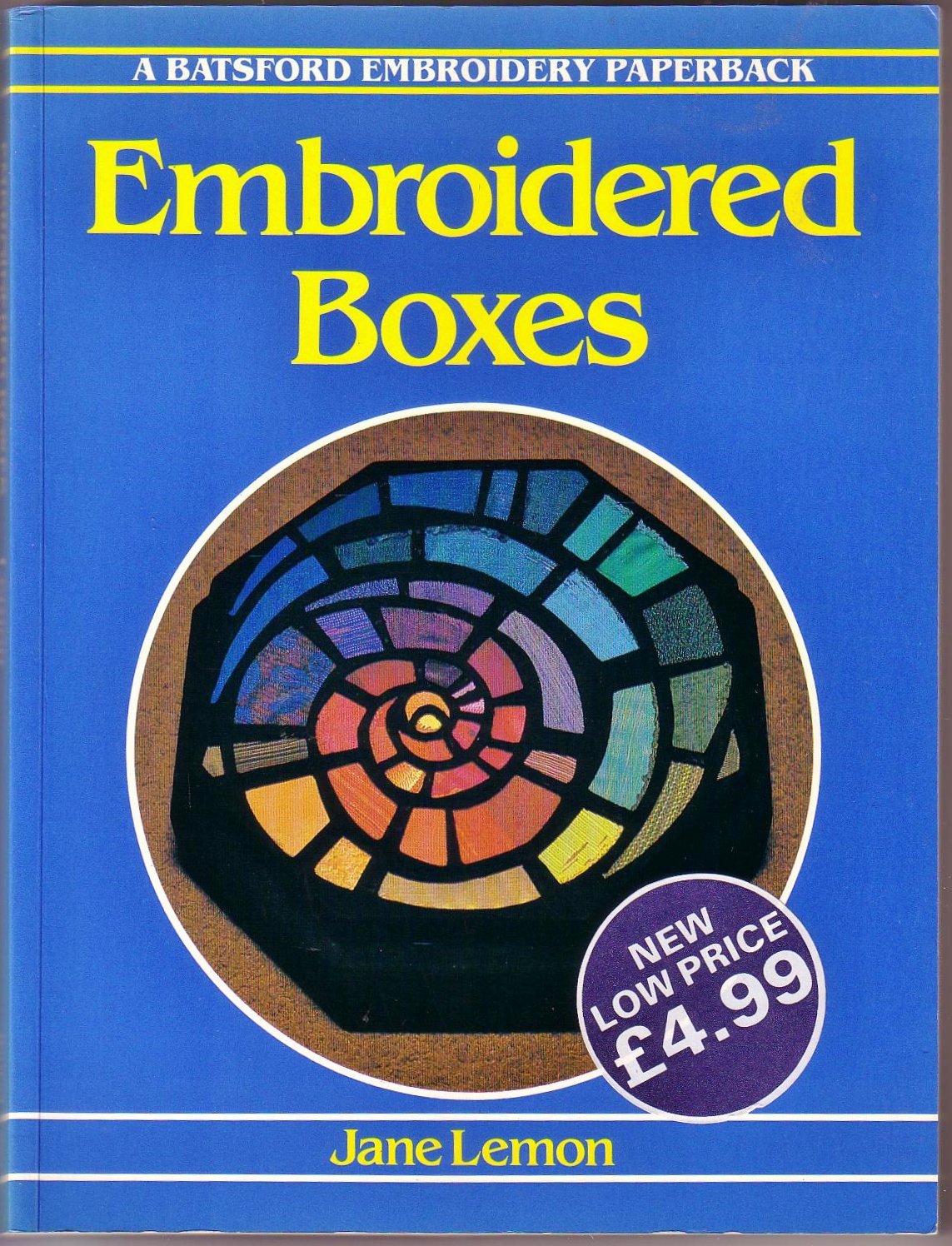 Embroidered Boxes: Making Practical Items for Embroidery (Paperback)