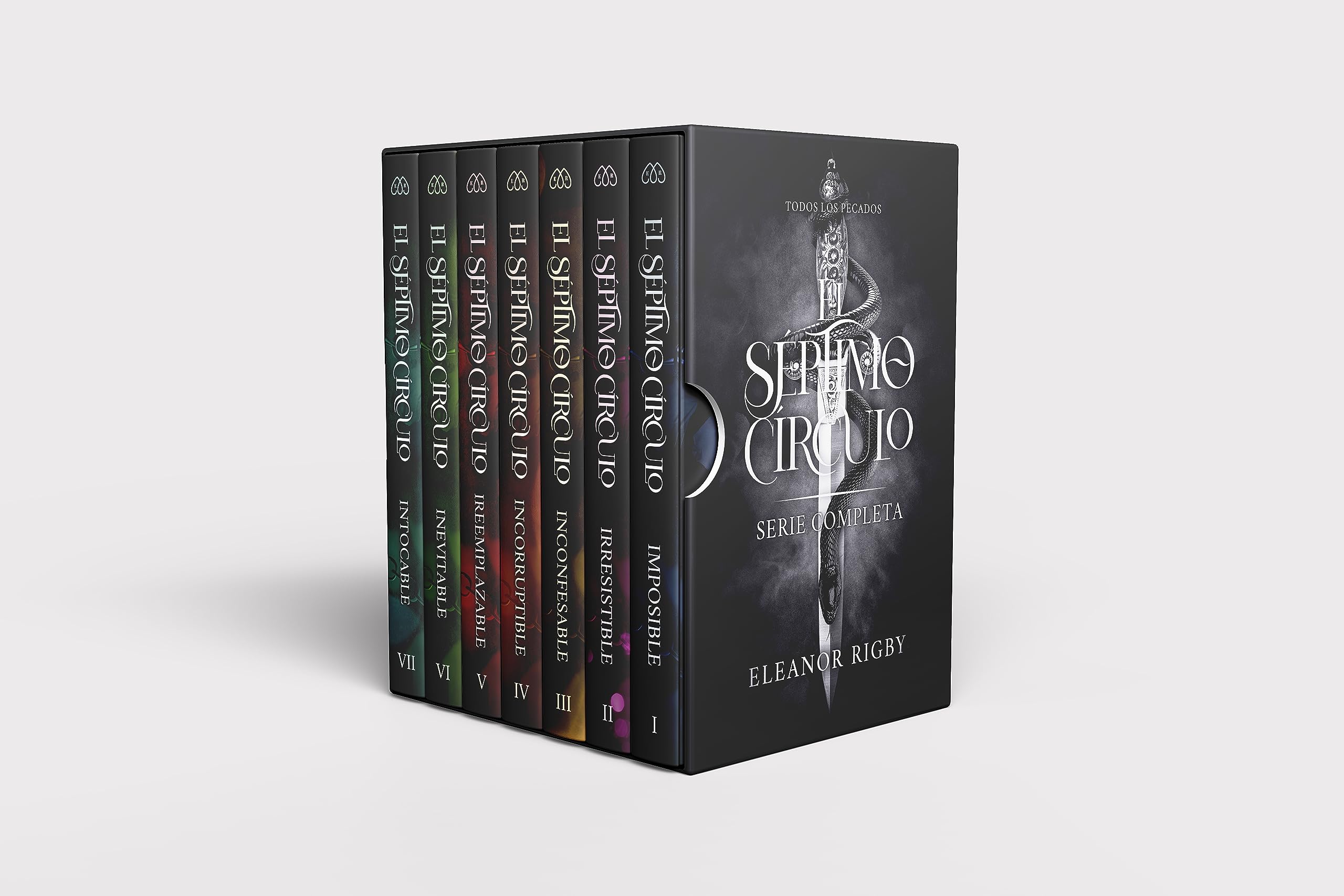El Séptimo Círculo: Todos los pecados: La colección COMPLETA de novelas de fantasía urbana romántica (Spanish Edition)