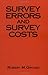 Survey Errors and Survey Costs (Wiley Series in Probability and Statistics) by Robert M. Groves (1989-07-30)
