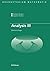 Analysis III (Grundstudium Mathematik) (German Edition) by Herbert Amann (2008-12-31)