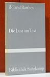 Die Lust am Text.