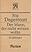 Der Mann, der nicht weinen wollte by Stig Dagerman