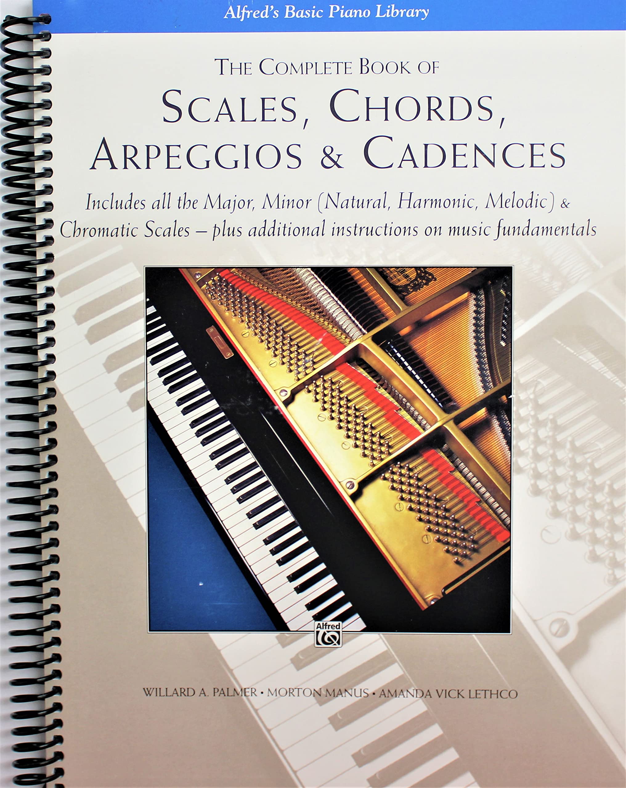 The Complete Book of Scales, Chords, Arpeggios & Cadences (Spiral-bound)