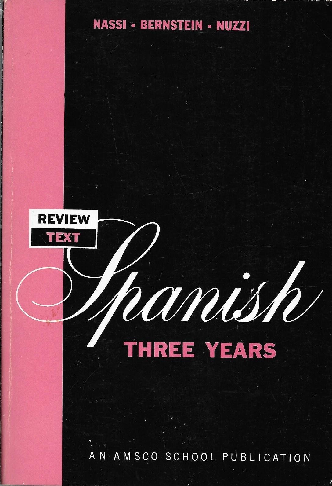 Spanish Three Years Review Text (Paperback)