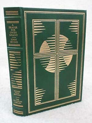 SIGNED John Irving A PRAYER FOR OWEN MEANY 1989 Franklin Library Leather 1stEd [Hardcover] unknown