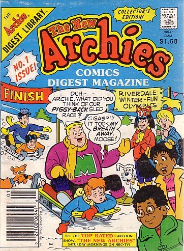 The New Archies Comics Digest Magazine, #1 (Comic)