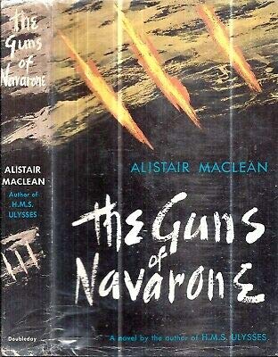 GUNS OF NAVARONE WW2 FILM BASIS GREGORY PECK DAVID NIVEN QUINN CLASSIC [Hardcover] ALISTAIR MACLEAN