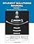 Student Solutions Manual for Essential University Physics, Volume 1 2nd by Wolfson, Richard, Ginsberg, Edw. S. (2011) Paperback