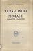 Journal Intime de Nicolas I...