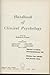 Handbook of Clinical Psychology