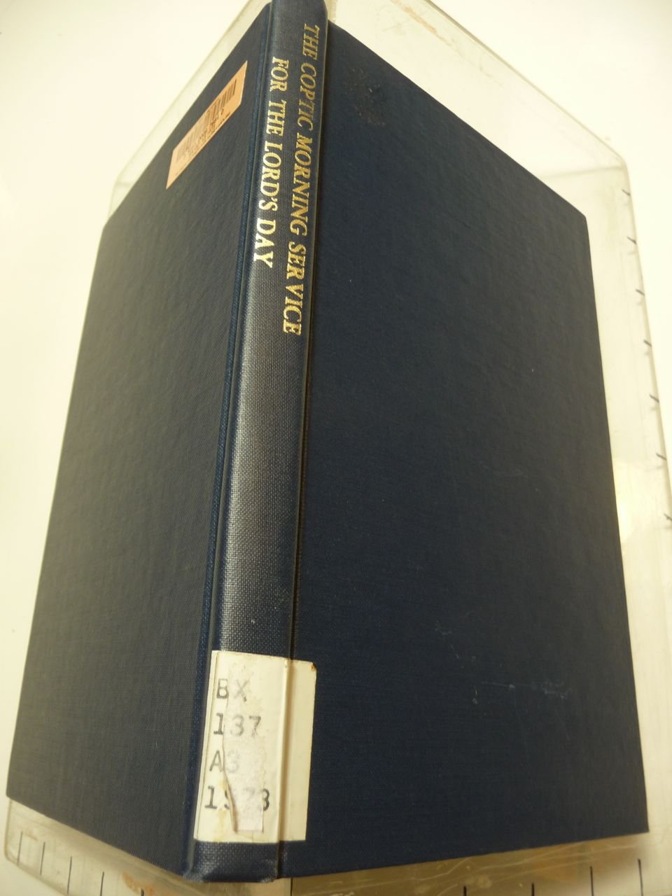 Coptic Morning Service for Lord's Day (Hardcover)