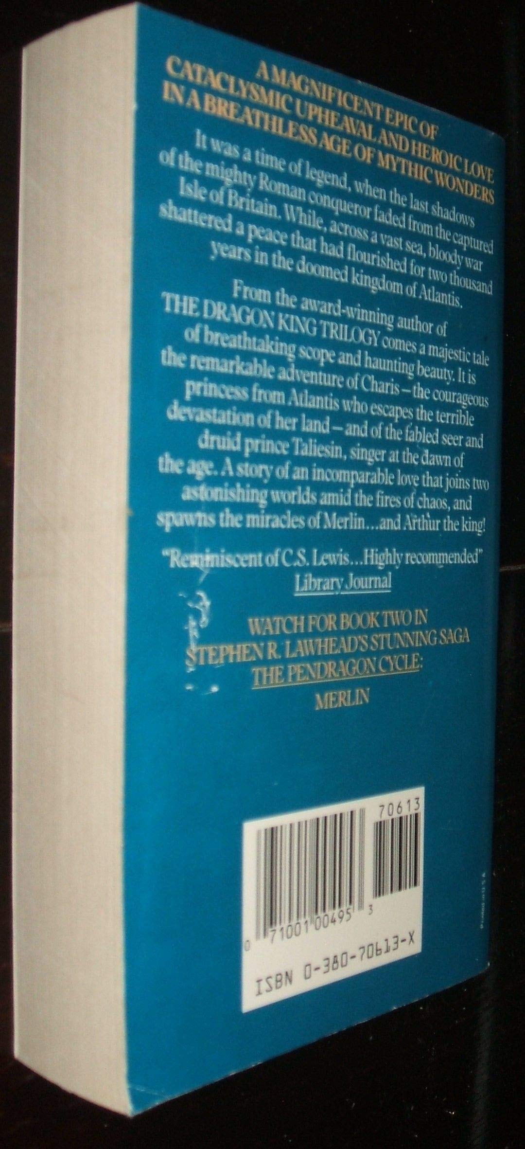 Taliesin. [An Epic Tale of the Twilight of Atlantis & the Brilliant Dawning of the Arthurian Era].