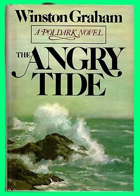 Collectible Winston Graham THE ANGRY TIDE Publisher's Reprint 1978 Seventh Poldark Novel HC
