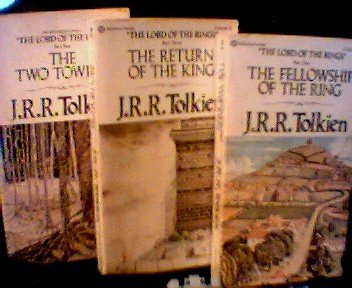 LORD OF THE RINGS IN 3 PARTS~FELLOWSHIP OF RING,THE TWO TOWERS, RETURN OF KING3 VOLUMES