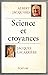 Science et Croyances
