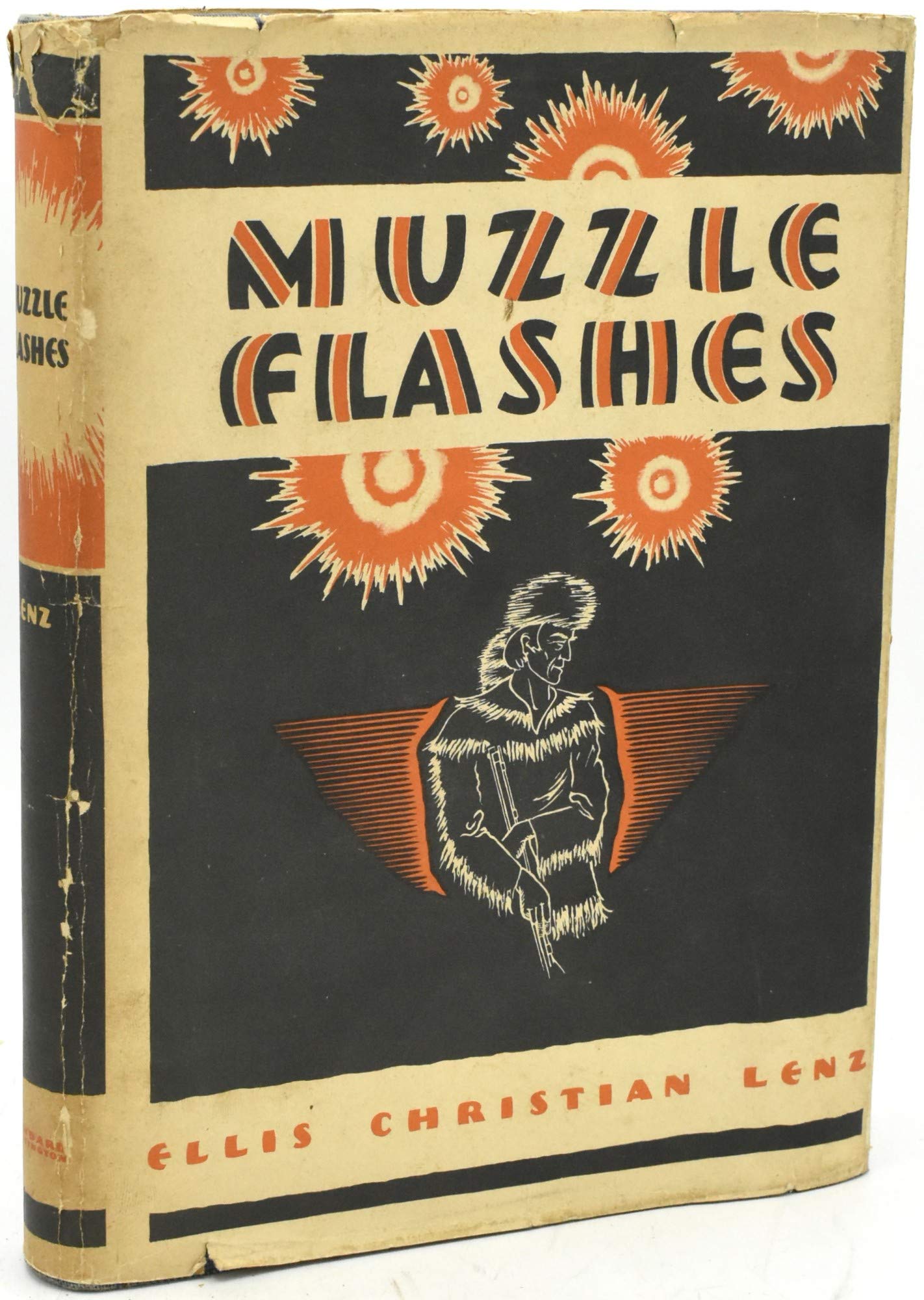 Muzzle flashes;: Five centuries of firearms and men, (Hardcover)