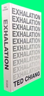 Collectible Ted Chiang EXHALATION First U.K edition SIGNED Science Fiction British Hardcover