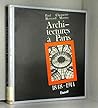 Architectures à Paris: 1848-1914 (Espace & architecture) (French Edition)