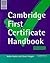 Cambridge First Certificate Handbook with Answers by Helen Naylor (1999-09-16)