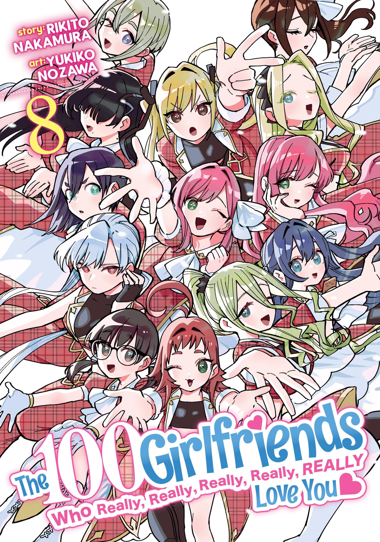 The 100 Girlfriends Who Really, Really, Really, Really, Really Love You, Vol. 8 (Paperback)