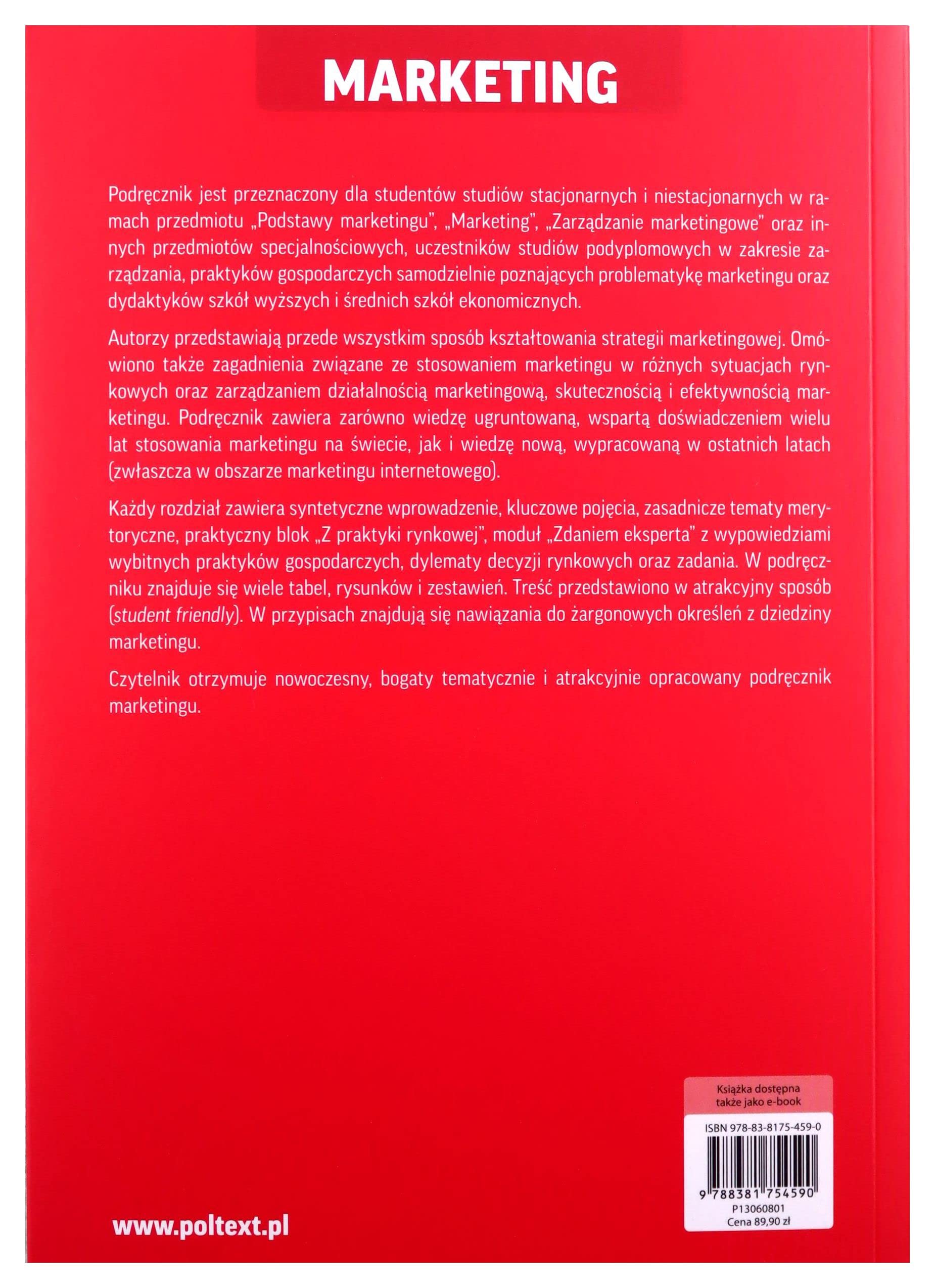 Marketing. Sztuka konkurowania i wspolpracy (Paperback)