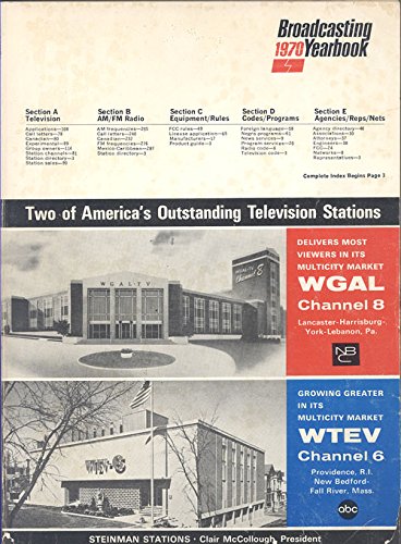 1970 Broadcasting Yearbook (Paperback)