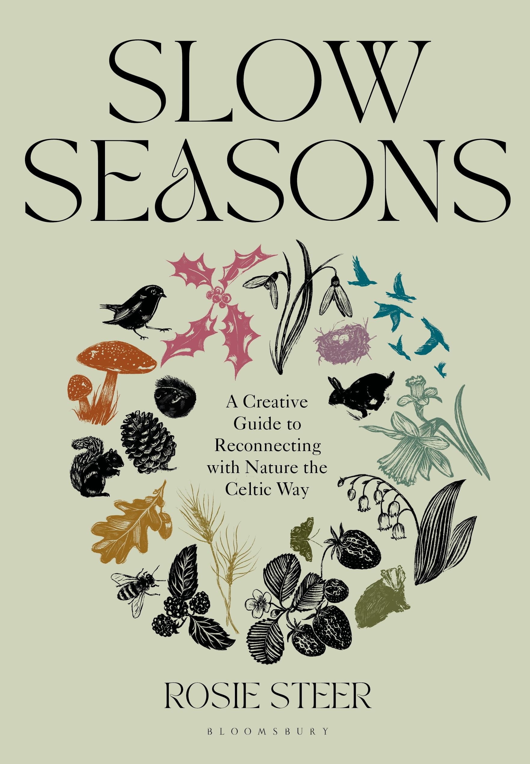 Slow Seasons: A Creative Guide to Reconnecting with Nature the Celtic Way (Kindle Edition)