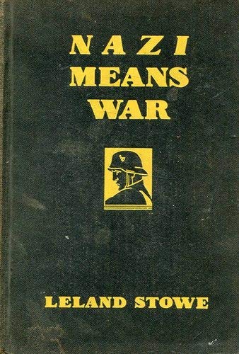 Nazi Means War (Hardcover)