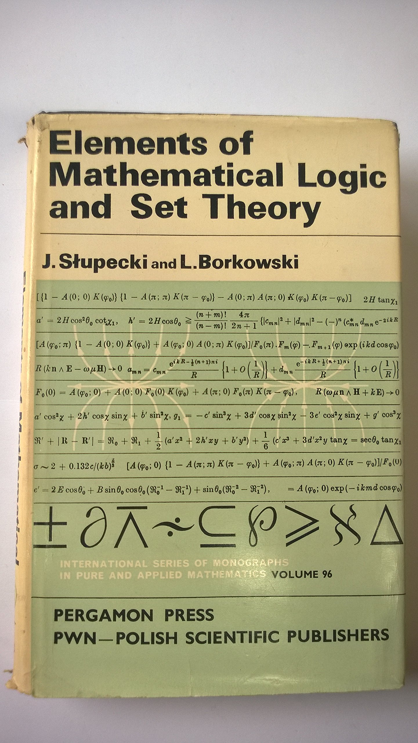 Elements of Mathematical Logic and Set Theory (Hardcover)