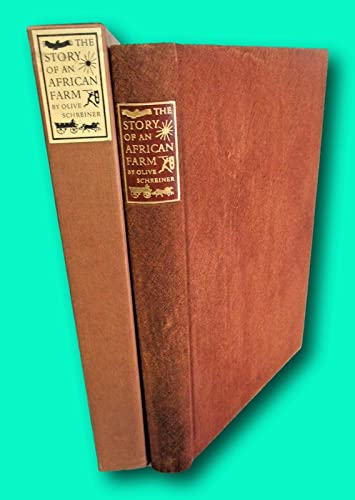 Rare THE STORY OF AN AFRICAN FARM Olive Schreiner, Limited Editions Club in Slipcase [Hardcover] Olive Schreiner