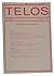 Telos: Number 9, Fall 1971