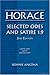 By Horace Horace: Selected Odes and Satire (2e)