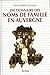Dictionnaire des noms de famille en Auvergne et aux confins d... by Pierre-Gabriel Gonzalez