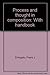 Process and thought in composition: With handbook by Frank J D'Angelo (1980-08-02)
