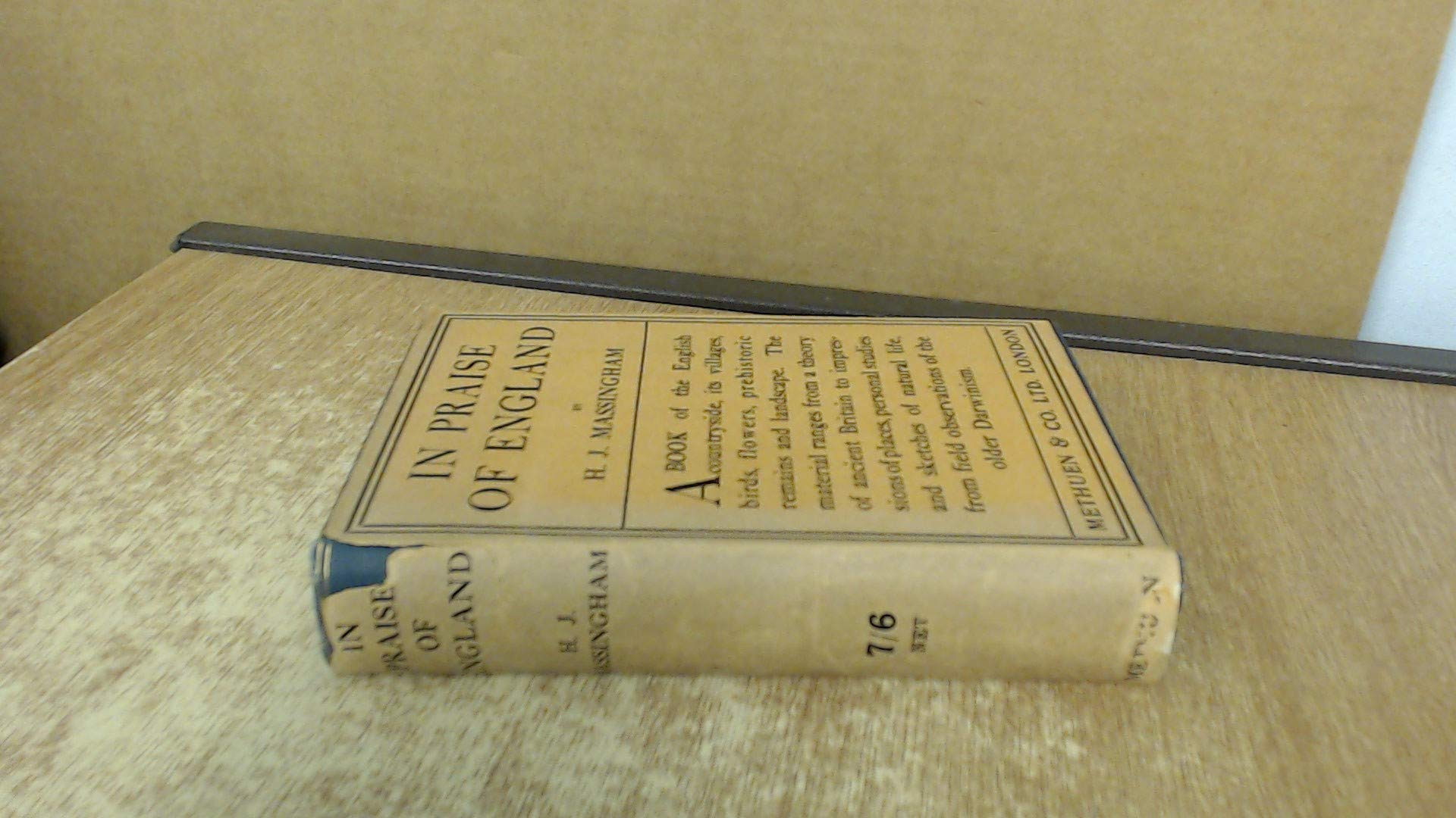 In Praise of England (Hardcover)