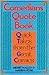 Comedians' Quote Book: Quick Takes from the Great Comics
