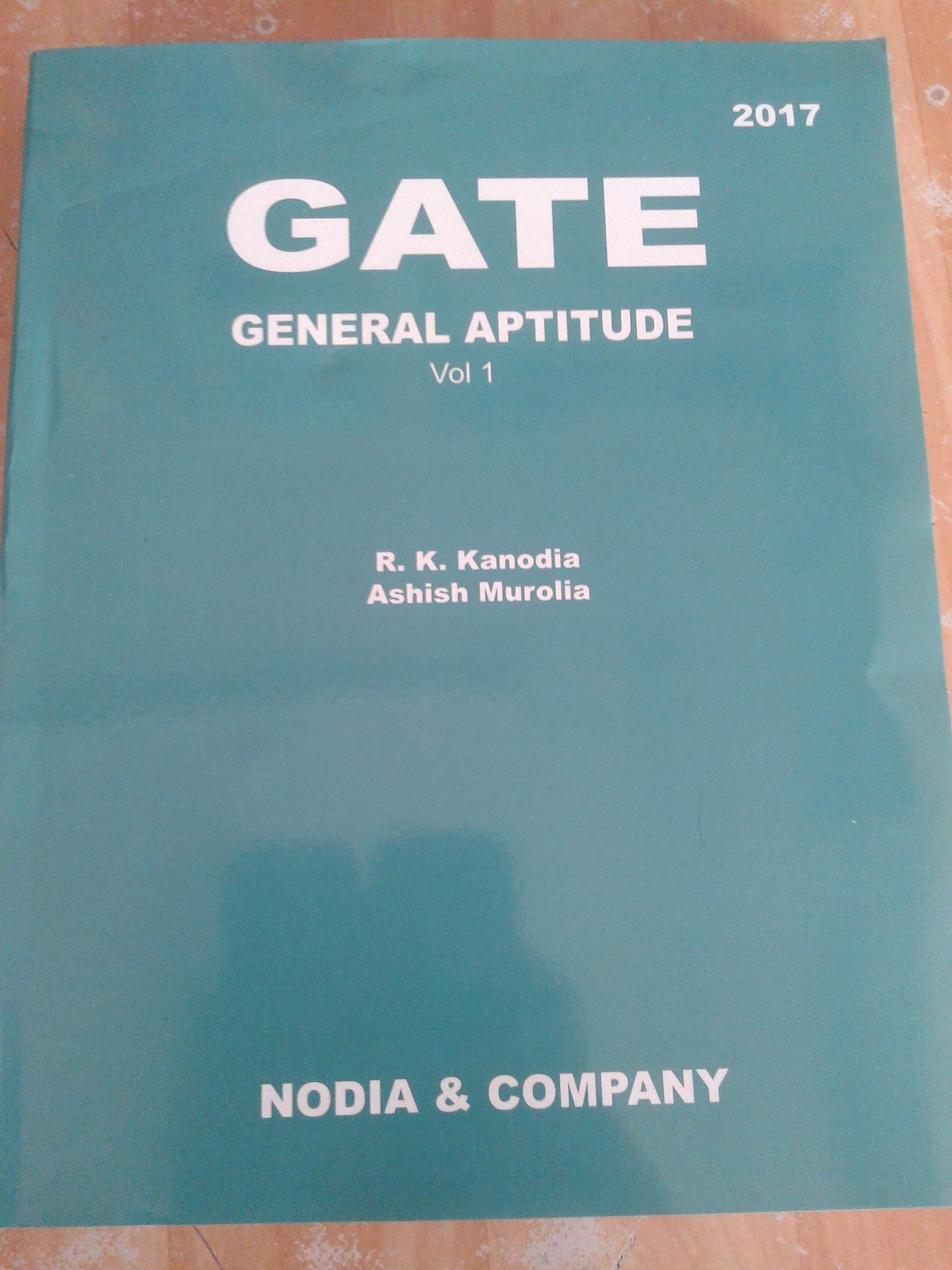 gate general aptitude vol1 (Paperback)