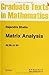 Matrix Analysis