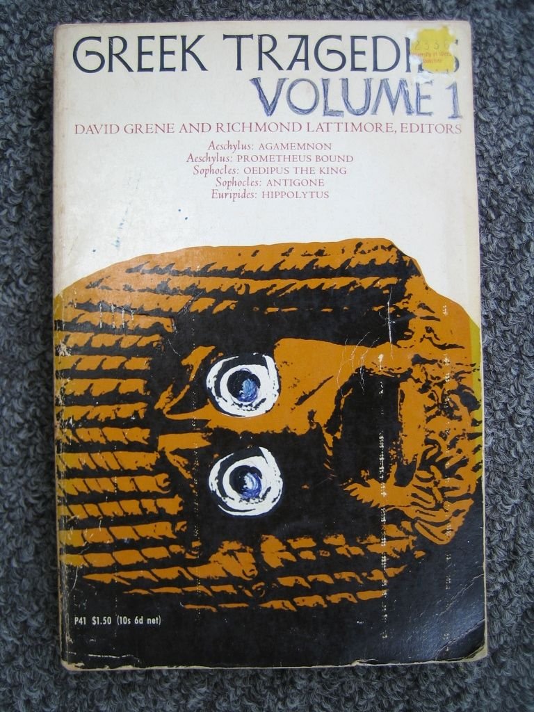 Greek Tragedies Volume 1